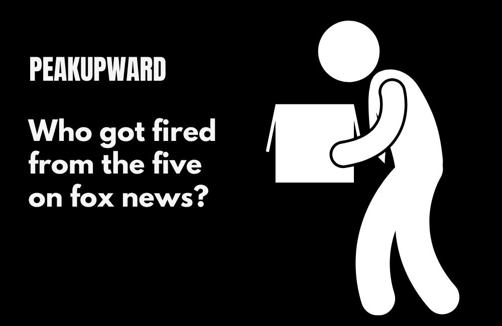 Who got fired from the five on fox news